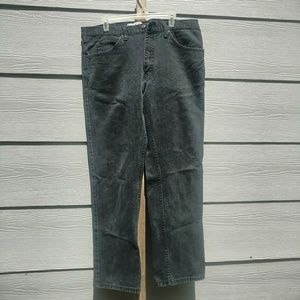 Lee's Men's Regular Fit Black Jeans size 38 x 32